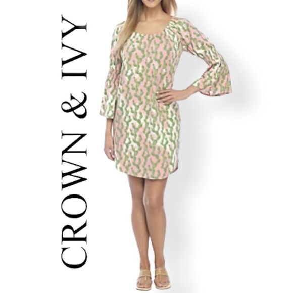 Crown & Ivy Cactus Print Dress - Picture 12 of 12